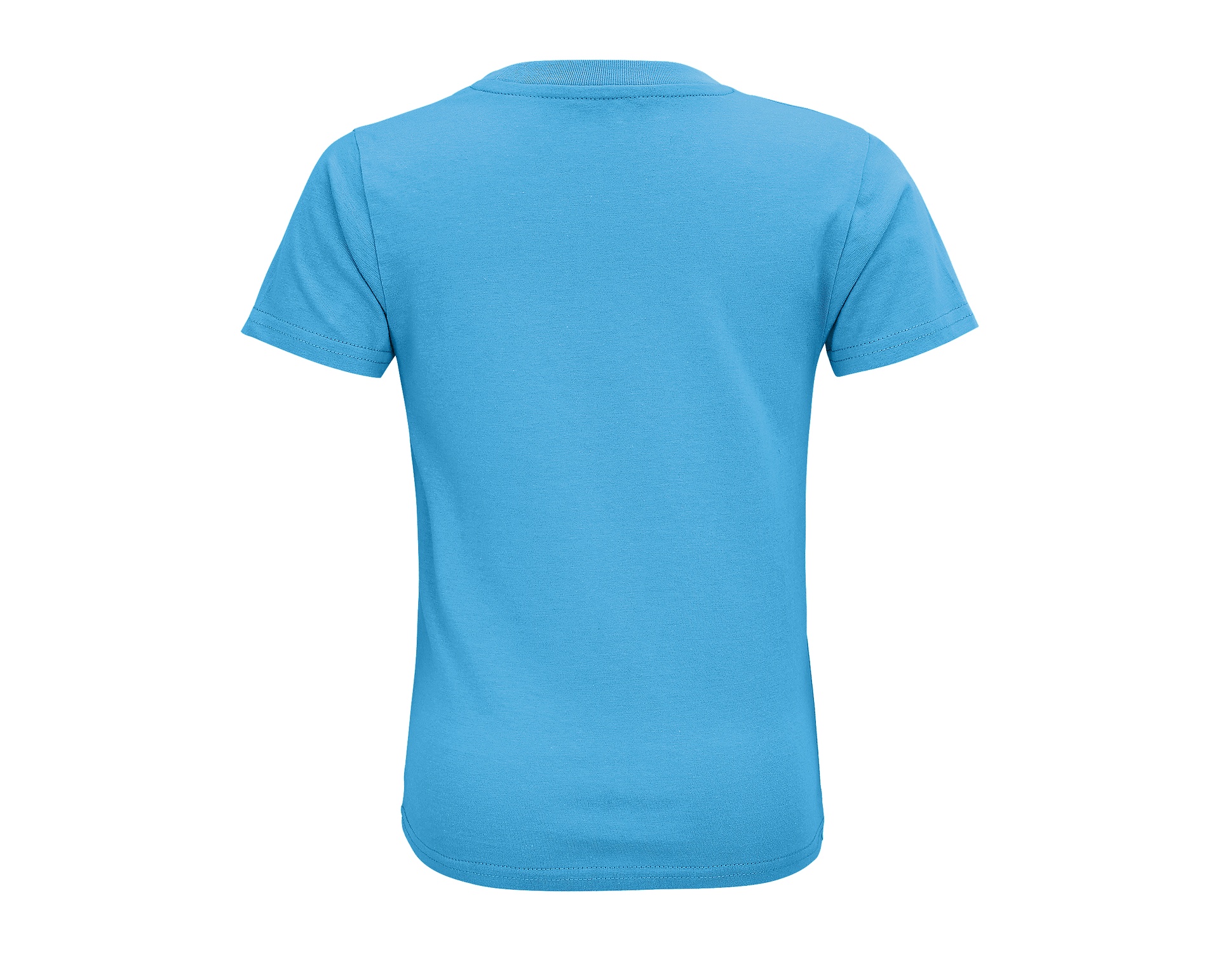 T-shirt Dziecięcy Krótki Rękaw Bawełna Organiczna Aqua L03580-544915 (1)