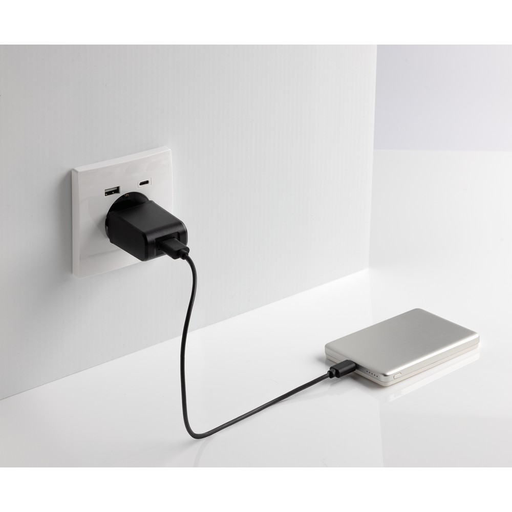 Power bank 5000 mAh, ładowarka bezprzewodowa 5W Orion Srebrny P322.6002 (9)