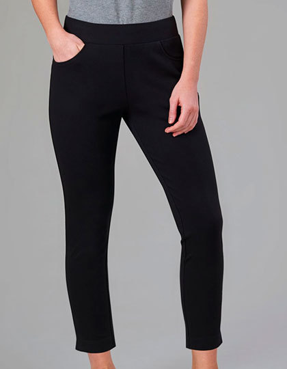 Spodnie Capri Slim Jersey Strecz Black BR2371-799145 