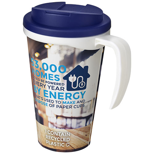 Gadżet reklamowy - 50x Kubek Brite-Americano® 350 ml z wieczkiem zapobiegającym rozchlapaniu