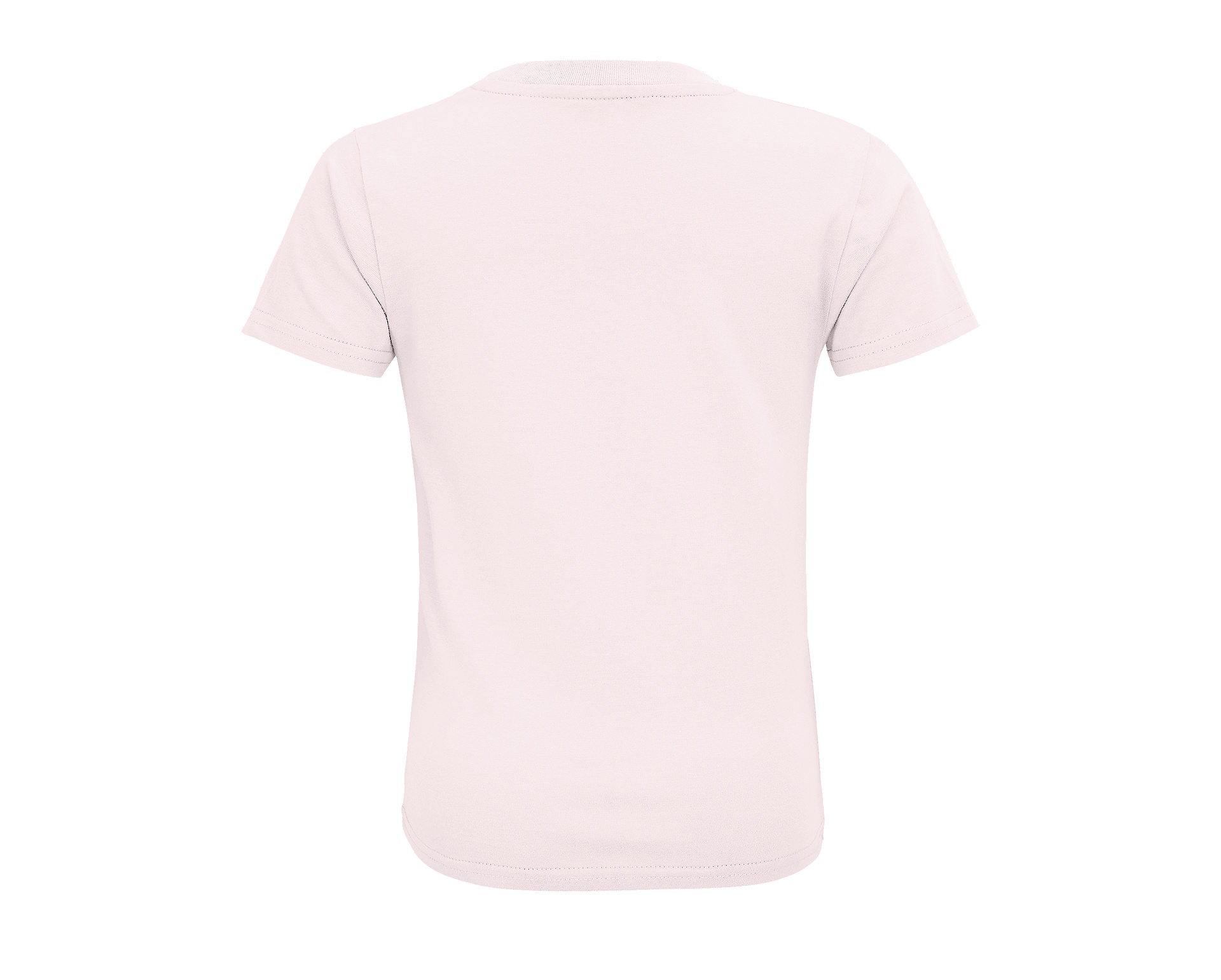 T-shirt Dziecięcy Krótki Rękaw Bawełna Organiczna Pale Pink L03580-544987 (1)
