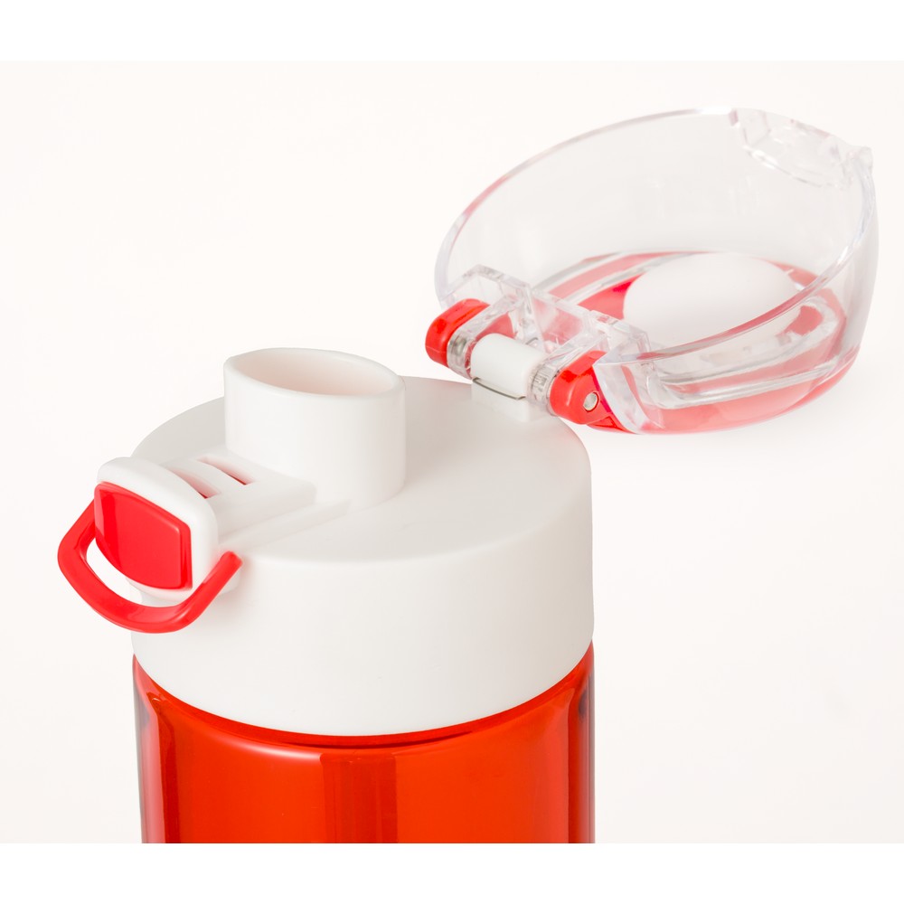 Butelka sportowa 650 ml Czerwony V2081-05 (2)