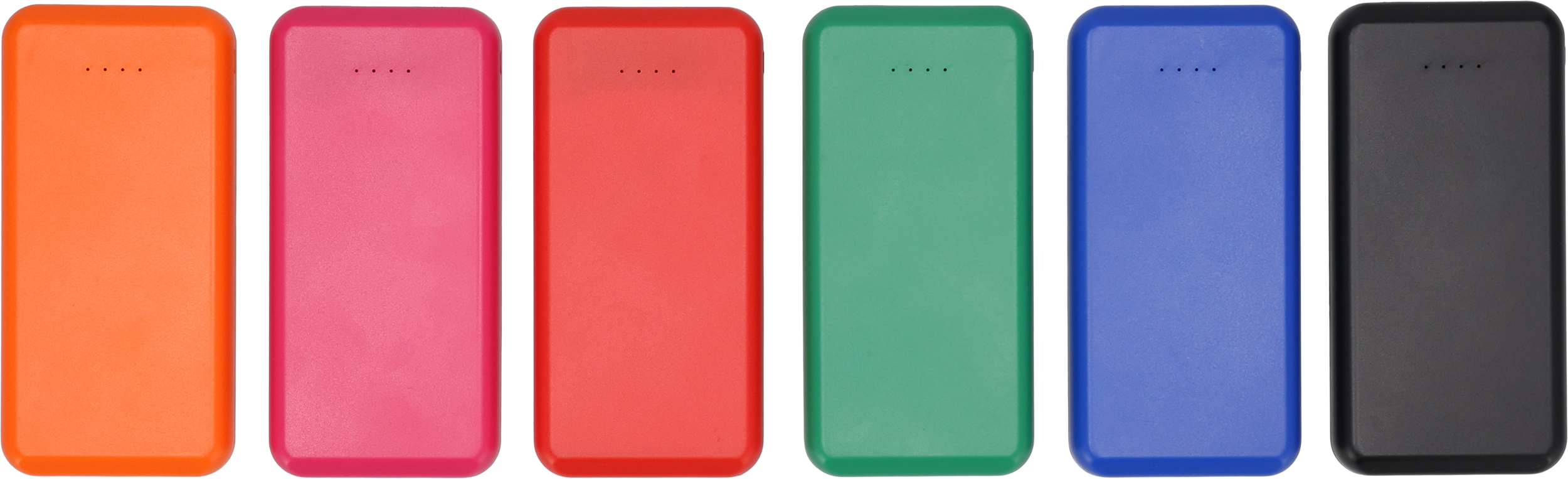 Power bank z ABS z recyklingu 10000 mAh PRESTON Czerwony 3549405 (8)