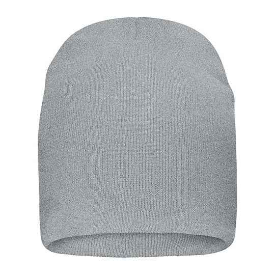 Czapka dzianinowa Light Grey Melange MB7410-786302 