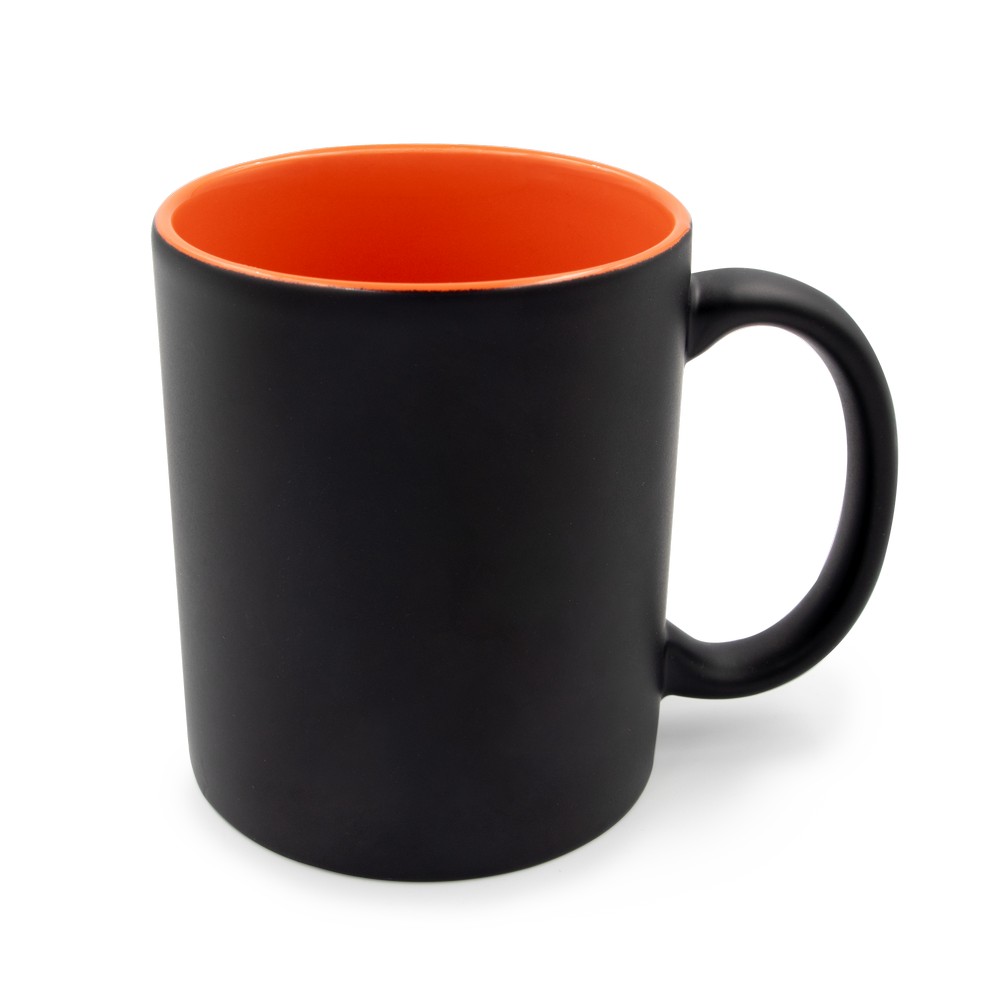 Kubek ceramiczny 330 ml | Mougat Pomarańczowy VA948-07 