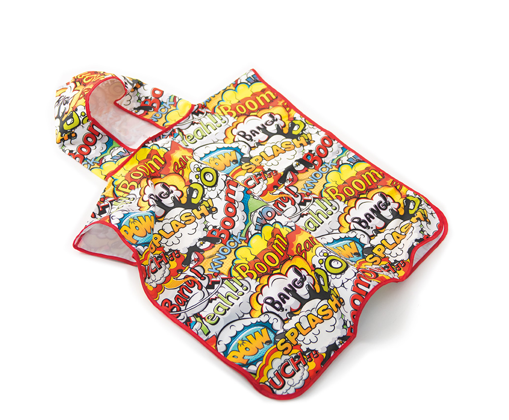 Gadżet reklamowy - 10x Poncho drukowane z mikrofibry