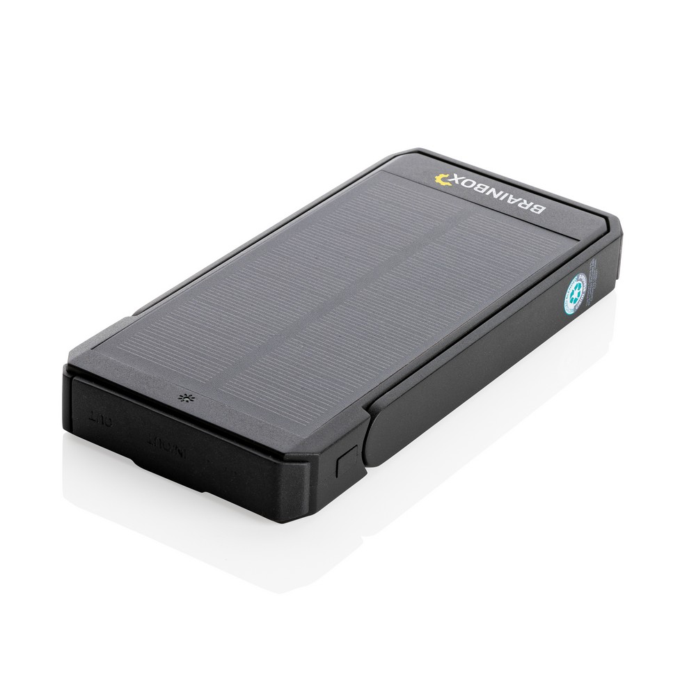 Power bank 10000 mAh Skywave, ładowarka słoneczna Czarny P322.341 (7)