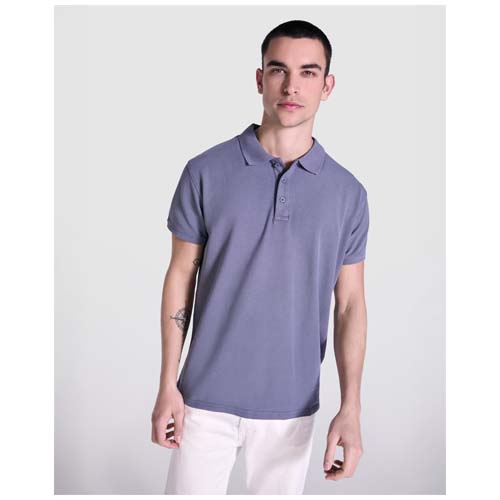 Austral koszulka polo unisex z krótkim rękawem  Ciemnozielony R2202E50 (7)
