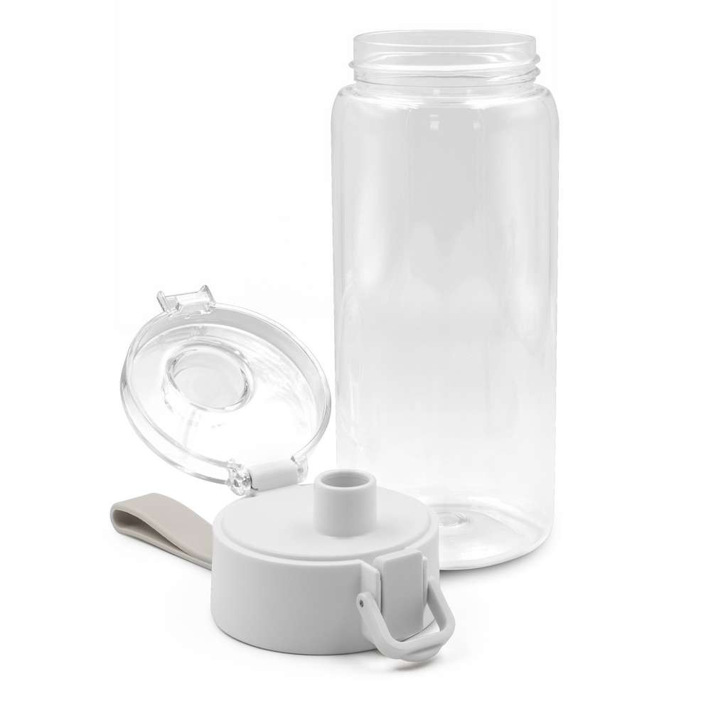 Butelka sportowa z Tritanu 500 ml | Esi Biały V1386-02 (5)