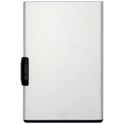 Magnetyczne etui na karty z ochroną RFID, wykonane z materiałów z certyfikatem RCS Srebrny 12452881 (3)