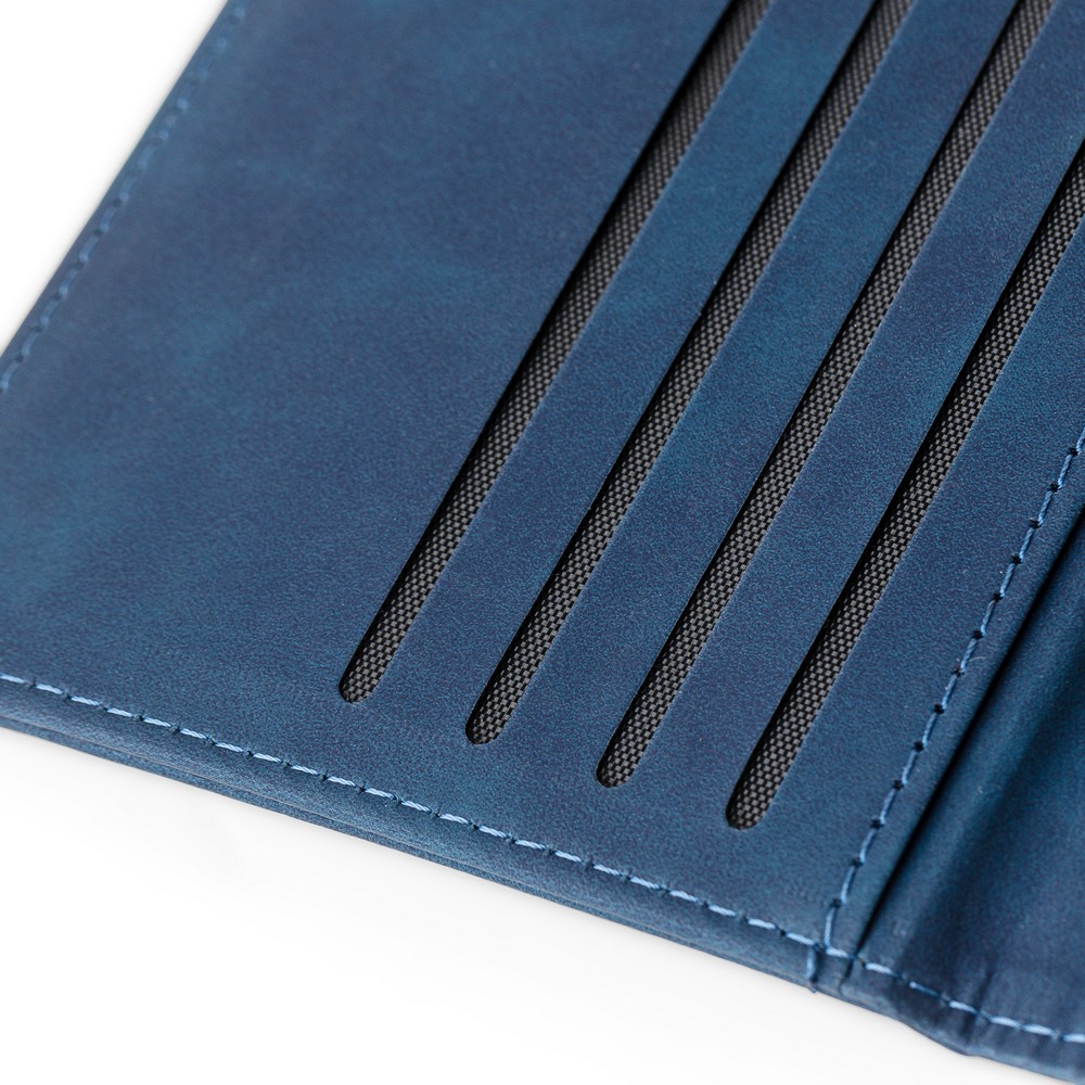 Etui do paszportu, zawieszka do bagażu Niebieski VB183-11 (8)