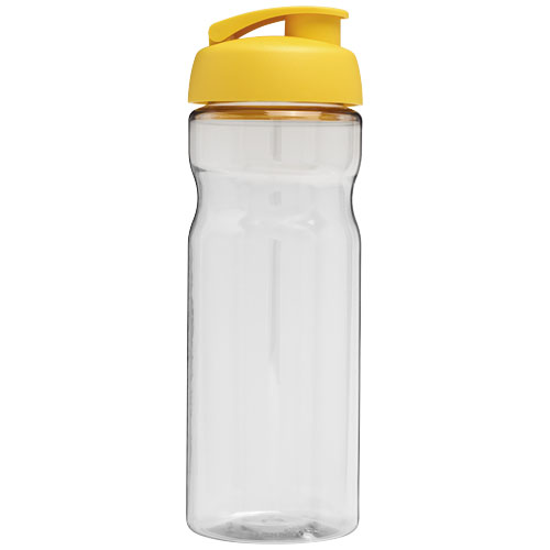 Bidon H2O Base® o pojemności 650 ml z wieczkiem zaciskowym Przezroczysty-Żółty 21004510 (3)