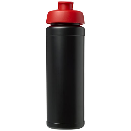 Bidon Baseline® Plus o pojemności 750 ml z wieczkiem zaciskowym i uchwytem Czarny-Czerwony 21007414 (2)