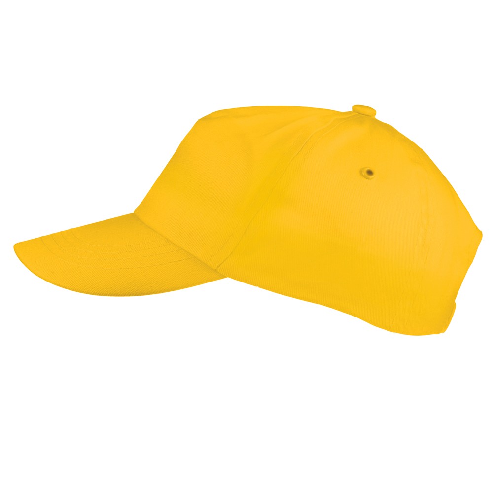 Czapka z daszkiem żółty V7005-08 (3)