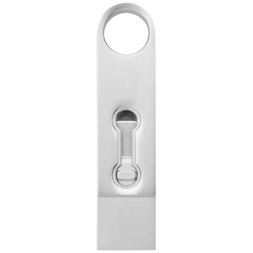 Okrągła pamięć USB z wejściem typu C Srebrny 1Z49081L (3)