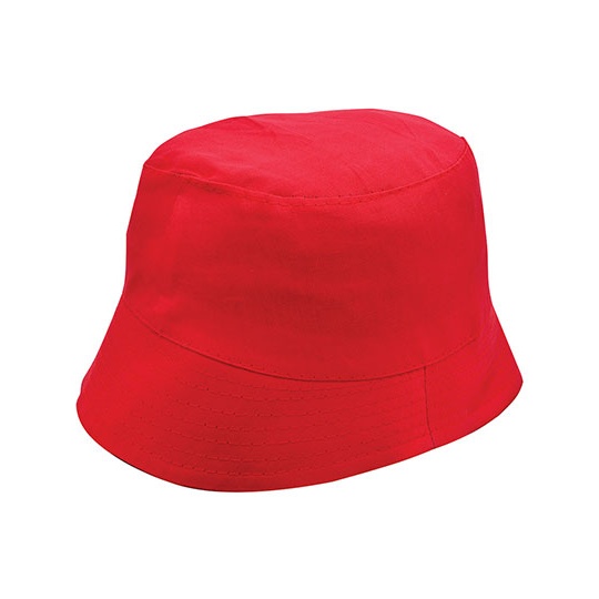Kapelusz Przeciwsloneczny Bawełniany Red C150-432649 