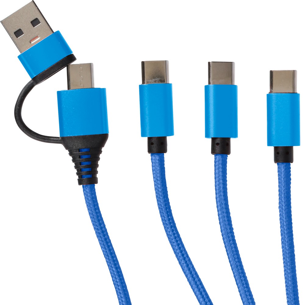 Kabel do ładowania 6 w 1 Niebieski VB331-11 (7)