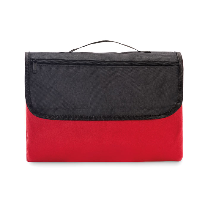 Gadżet reklamowy - Polarowy koc piknikowy