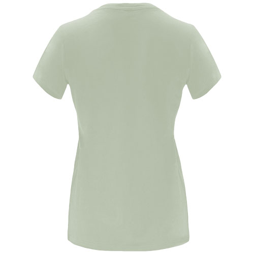 Capri koszulka damska z krótkim rękawem Mist Green R66835Q5 (2)
