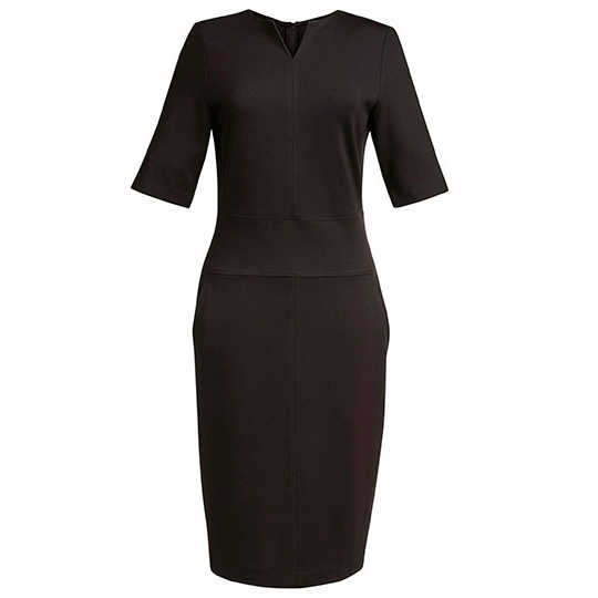 Sukienka z krótkim rękawem Black BR2365-799213 
