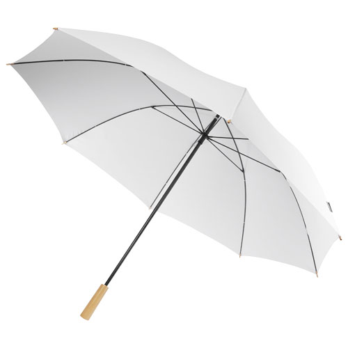 Gadżet reklamowy - Wiatroodporny parasol golfowy 76 cm z PET z recyklingu Romee