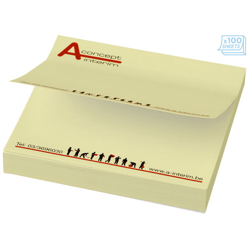 Karteczki samoprzylepne Sticky-Mate® 75x75 Jasny żółty 21093022 (3)