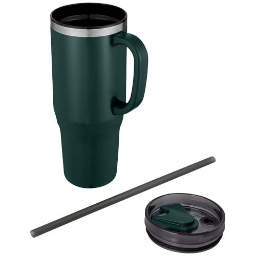 Melbourne kubek ze słomką z certyfikatem RCS 1200 ml Zielony błysk 10080164 (3)