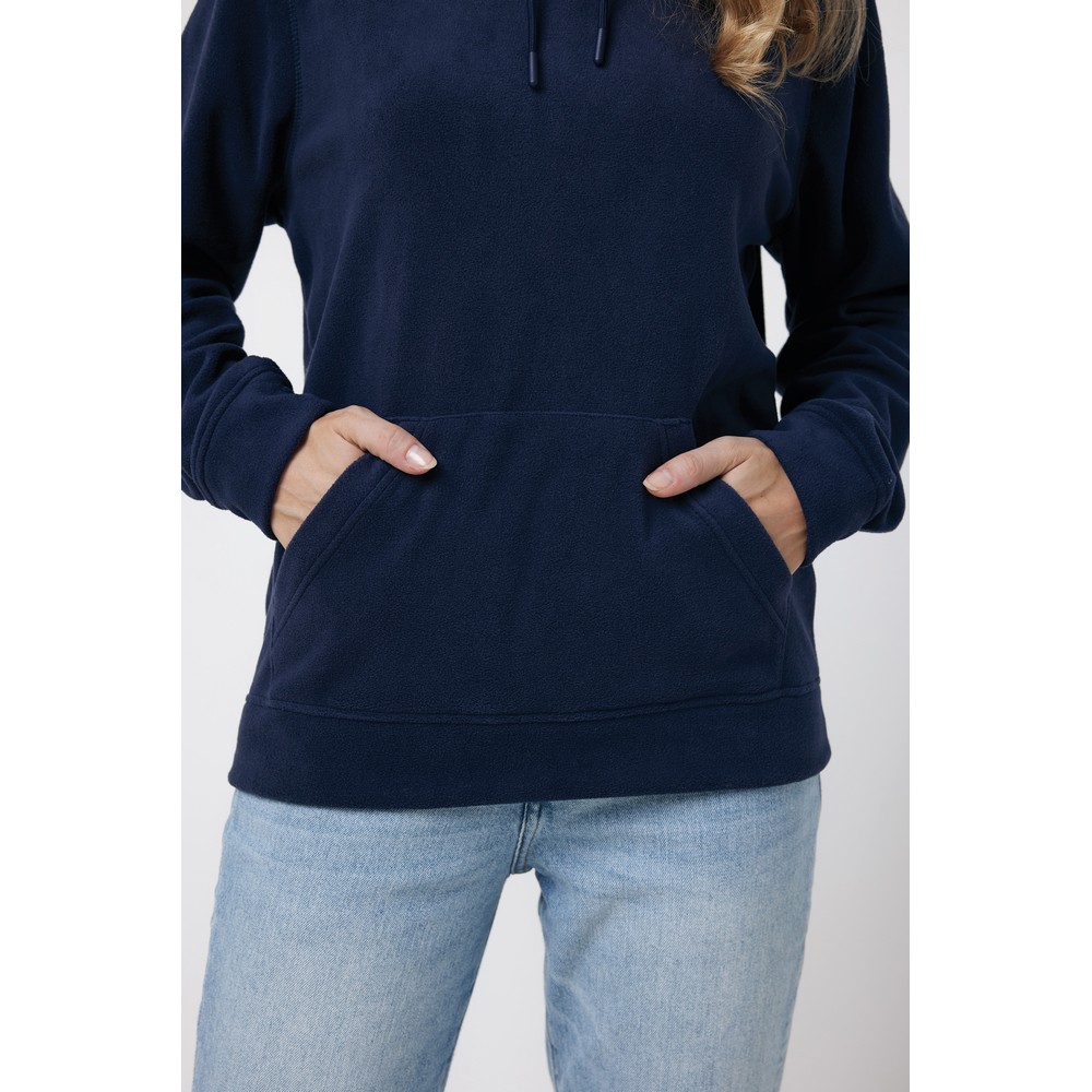 Bluza z kapturem z mikropolaru Iqoniq Trivor, RPET Niebieski T9403.002.L (14)