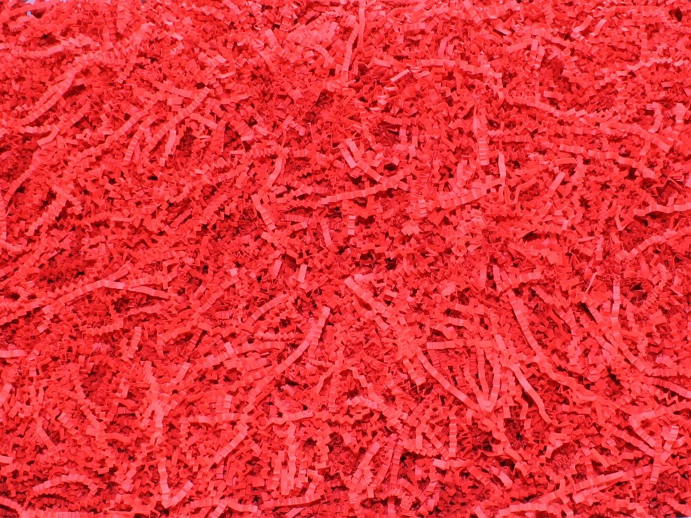 Wypełniacz papierowy 1kg Czerwony WYPOG001RED 