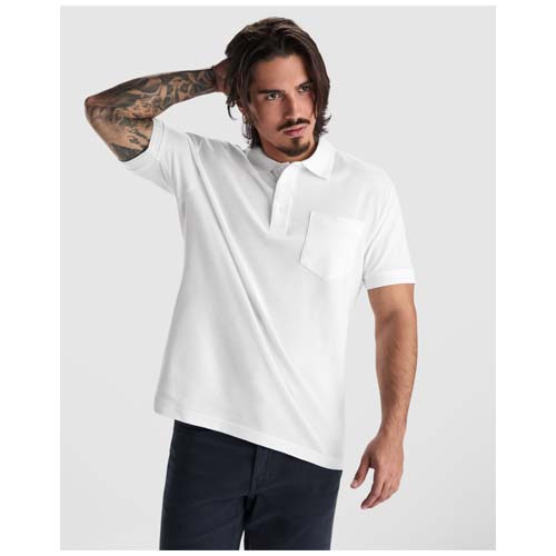 Centauro Premium koszulka polo unisex z krótkim rękawem Navy Blue R66071R1 (4)
