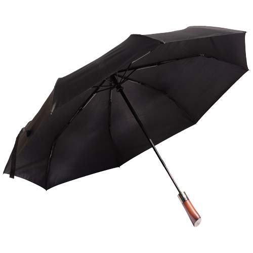 SCX.design R03 drewniany automatycznie otwierany/zamykany składany 23" parasol Czarny 1PX22290 