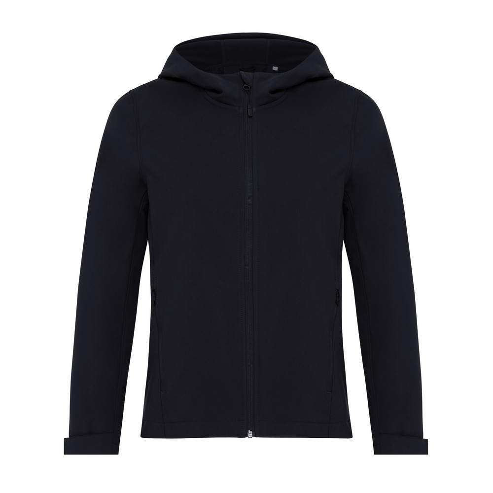 Damska kurtka softshell Iqoniq Makalu AWARE™ Czarny T4700.001.L 