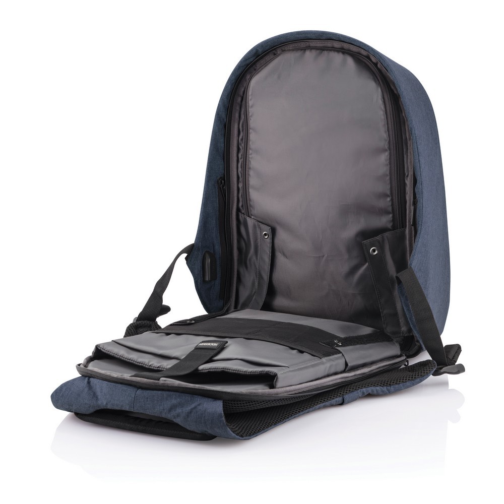Bobby Hero Regular plecak chroniący przed kieszonkowcami Niebieski P705.295 (11)