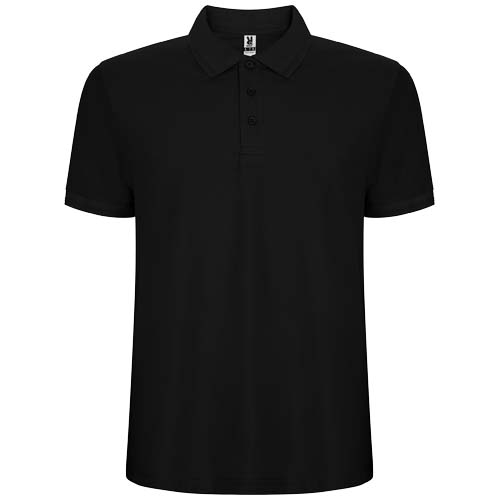 Pegaso Premium koszulka męska polo z krótkim rękawem Czarny R66093O5 
