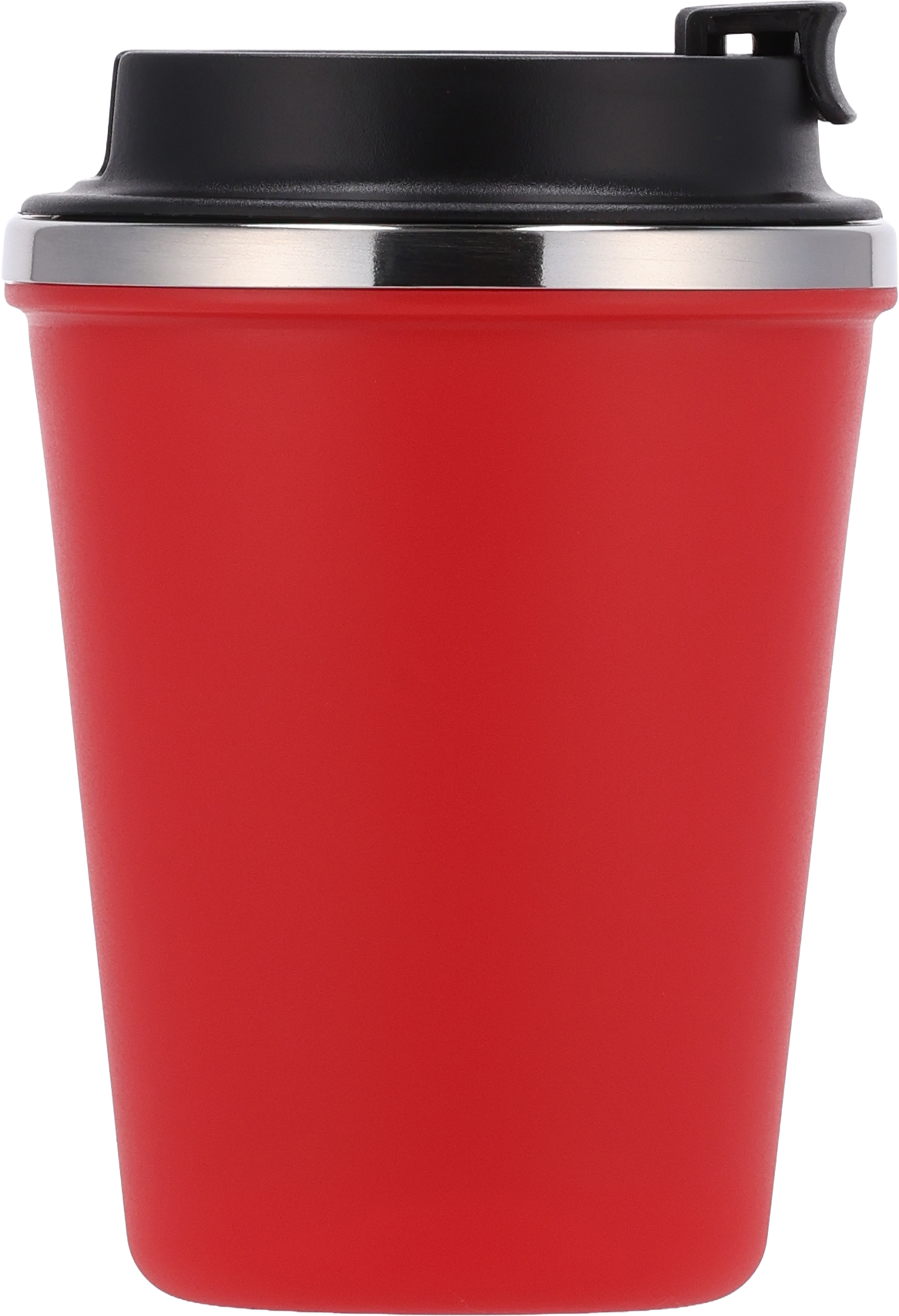 Kubek termiczny 350 ml z powłoką z recyklingu METODY Czerwony 8496205 (2)