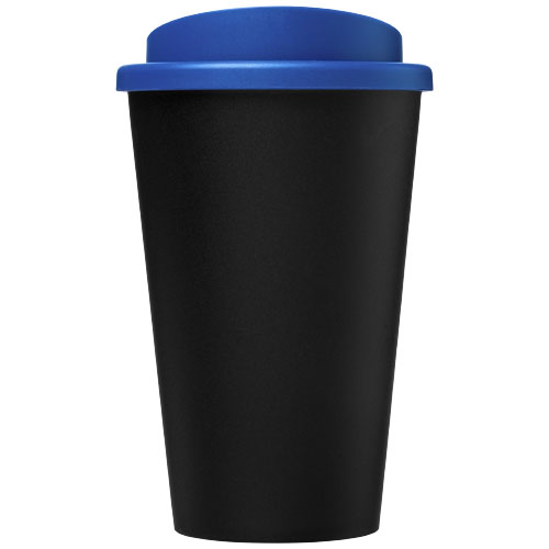 Kubek Americano Eco z recyklingu o pojemności 350 ml Czarny-Środkowy niebieski 21042207 (2)