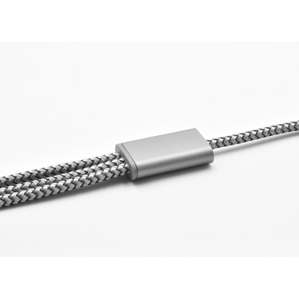 Kabel do ładowania BrandCharger Trident 2+ Grafitowy VA557-15 (2)