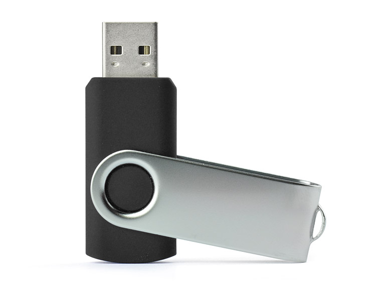 Gadżet reklamowy - 30x Pendrive obracany 4GB