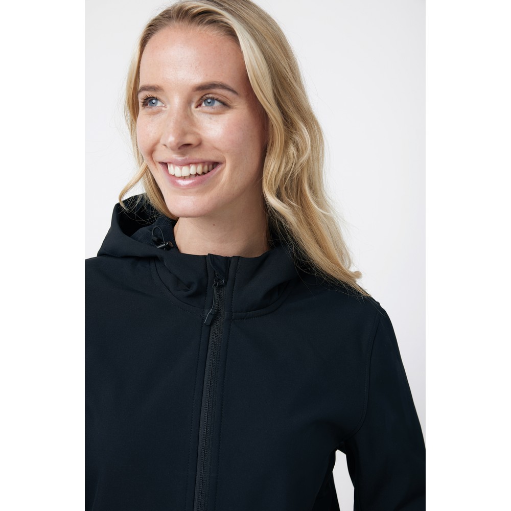 Damska kurtka softshell Iqoniq Makalu AWARE™ Czarny T4700.001.L (8)