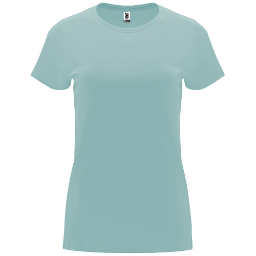 Capri koszulka damska z krótkim rękawem Washed Blue R66831P5 