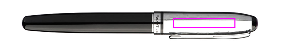 Pióro wieczne, lewy bok