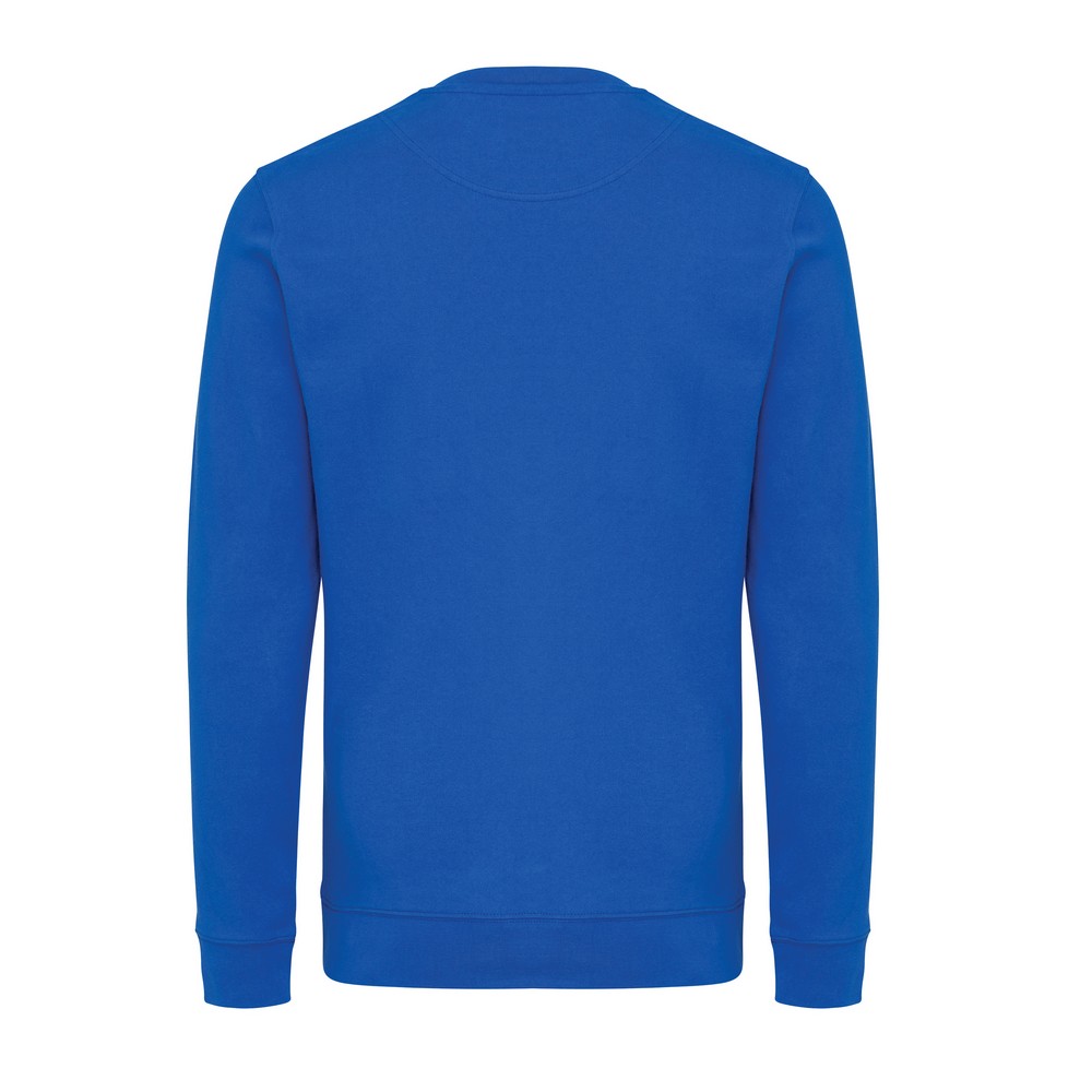 Bluza z bawełny z recyklingu Iqoniq Zion Niebieski T9300.025.XXXL (1)