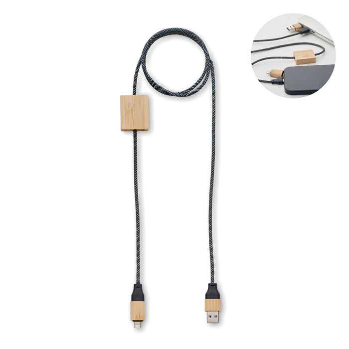 Gadżet reklamowy - Kabel ładujący o mocy 60W
