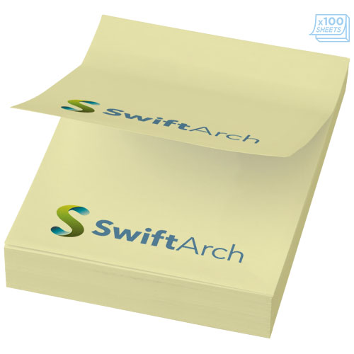 Karteczki samoprzylepne Sticky-Mate® 50x75 Jasny żółty 21092021 (3)