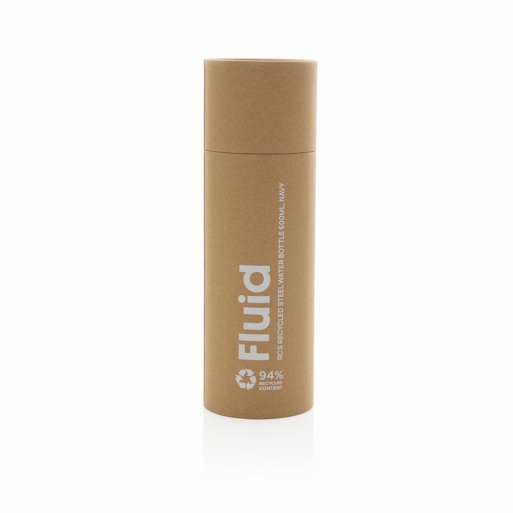 Butelka termiczna 600 ml Fluid Niebieski P437.0725 (9)