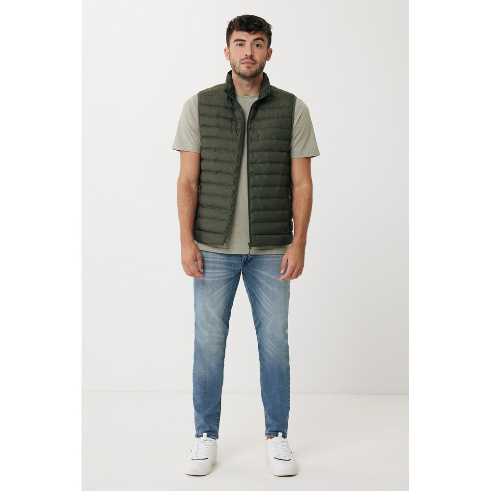 Męski bezrękawnik Iqoniq Meru, poliester z recyklingu Khaki T1702.020.L (4)