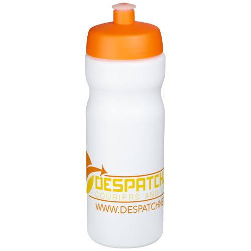Bidon Baseline® Plus o pojemności 650 ml Biały-Pomarańczowy 21068407 (1)