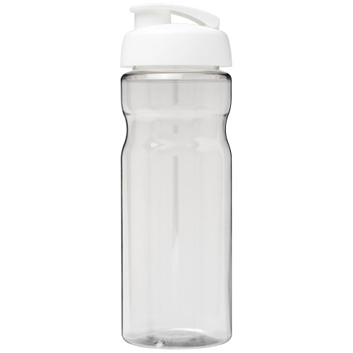Bidon H2O Base® o pojemności 650 ml z wieczkiem zaciskowym Przezroczysty-Biały 21004501 (2)