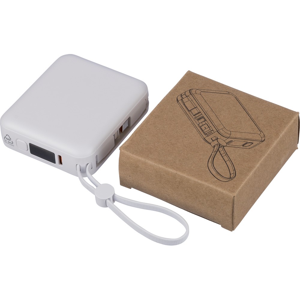 Power bank 10000 mAh Biały VB100-02 (1)