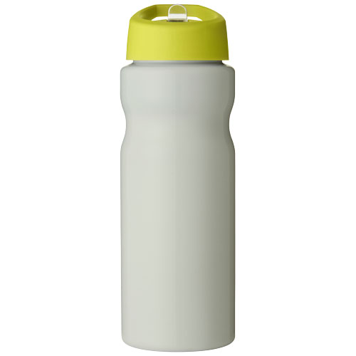 Bidon H2O Eco o pojemności 650 ml z wieczkiem z dzióbkiem Kość słoniowa-Limonkowy 21009916 (2)